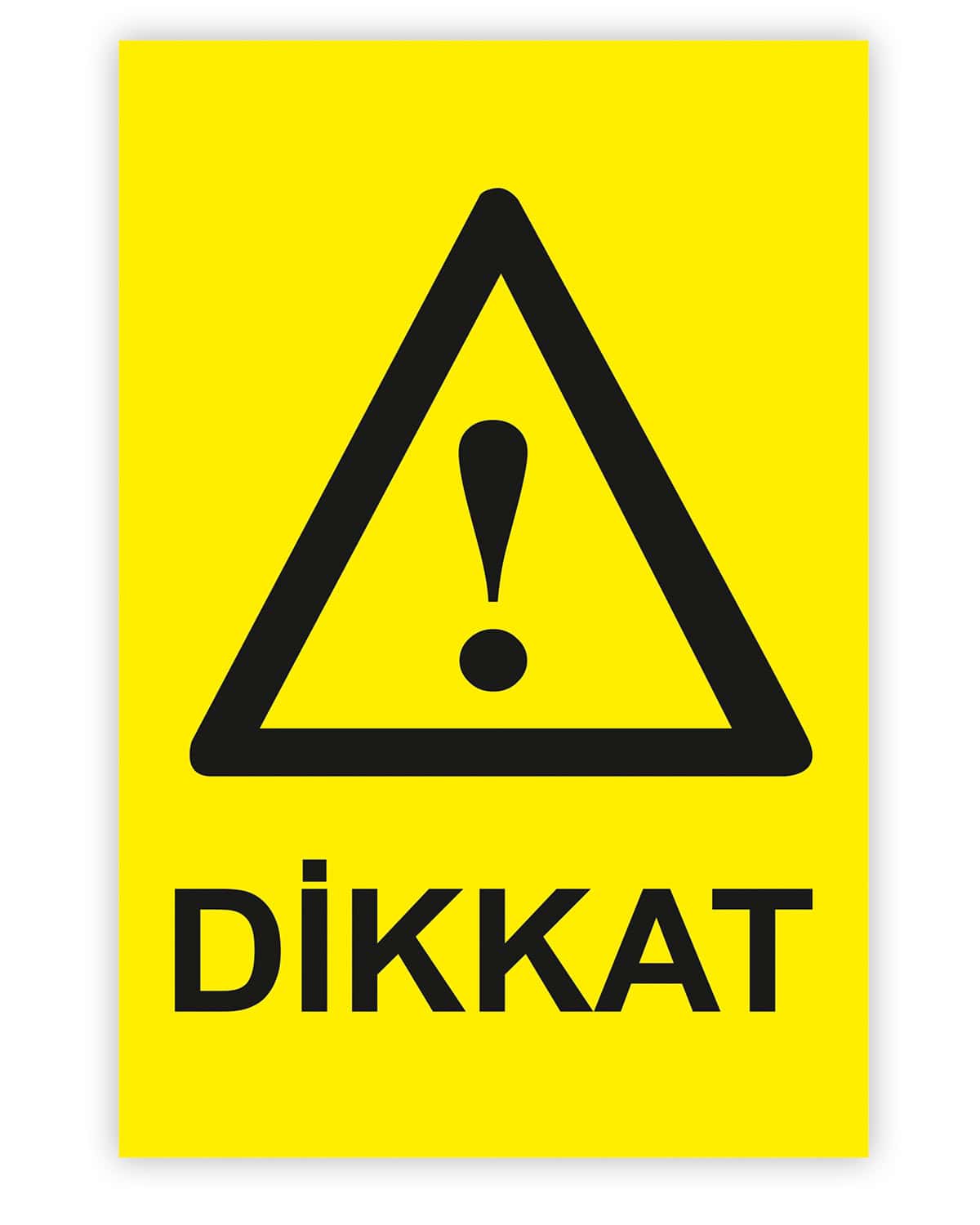 Dikkat Levhası