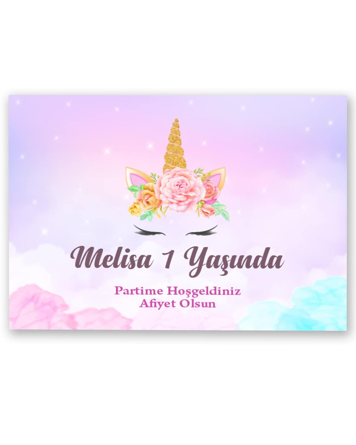 Doğum Günü Amerikan Servis Kağıdı