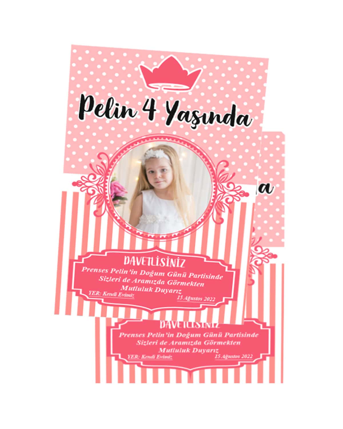 Doğum Günü Davetiyesi