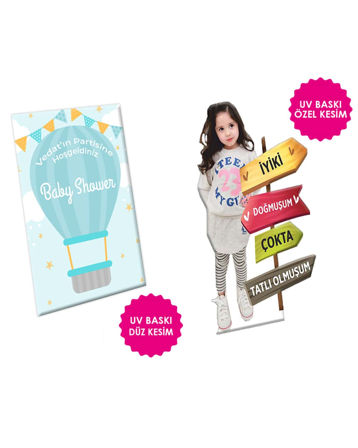 Doğum Günü Ayaklı Pano