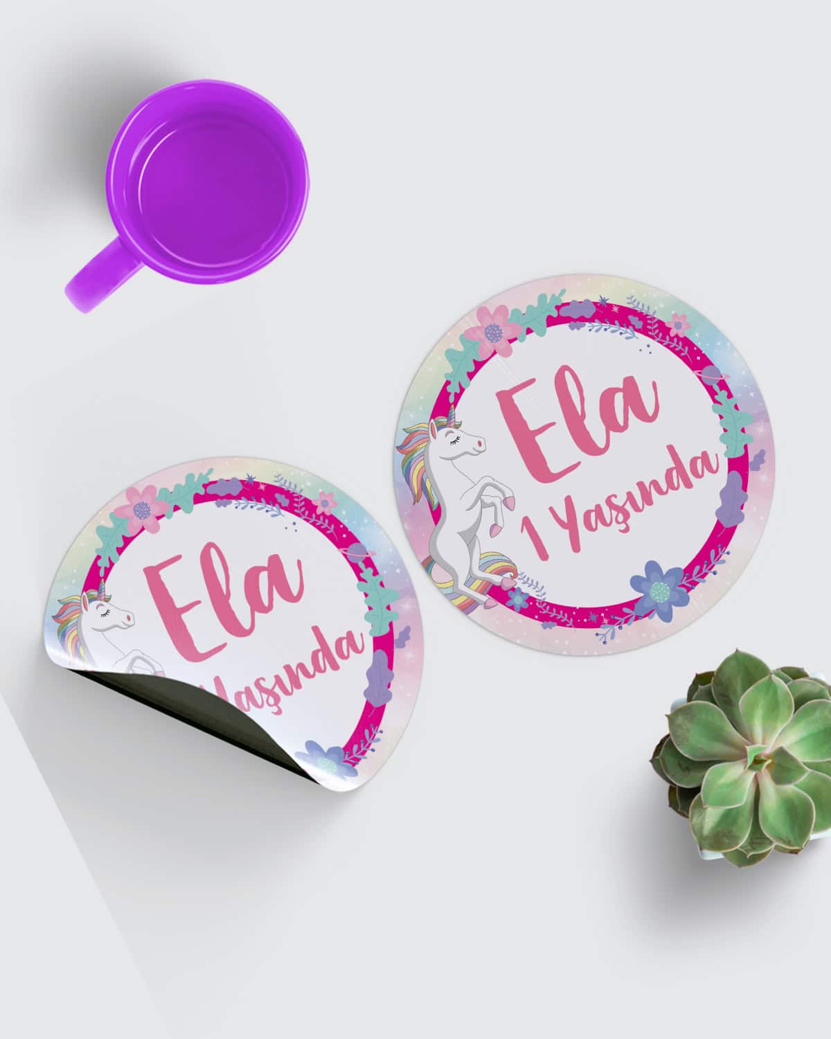 Doğum Günü Sticker Etiket