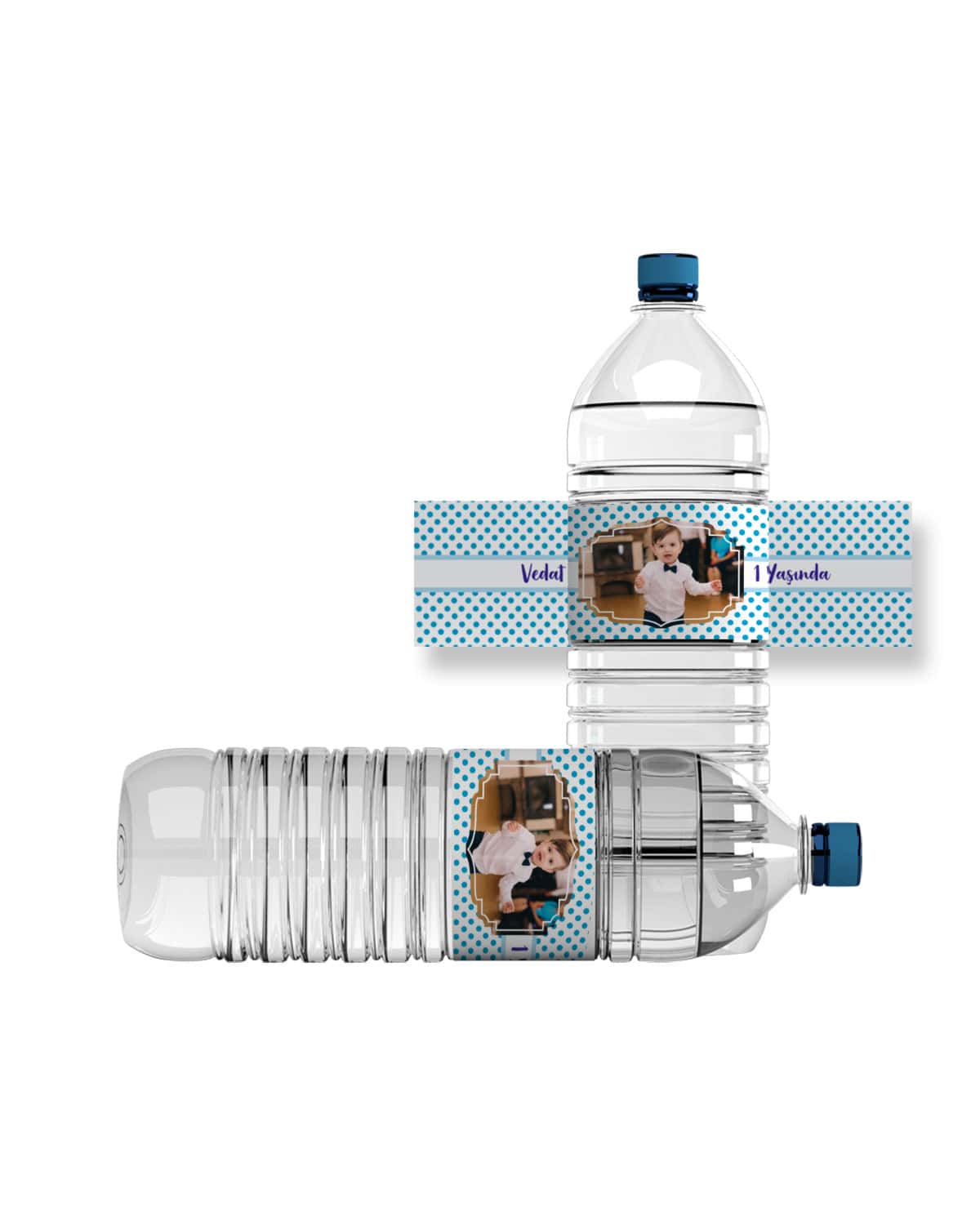 Doğum Günü Su Şişesi Etiketi