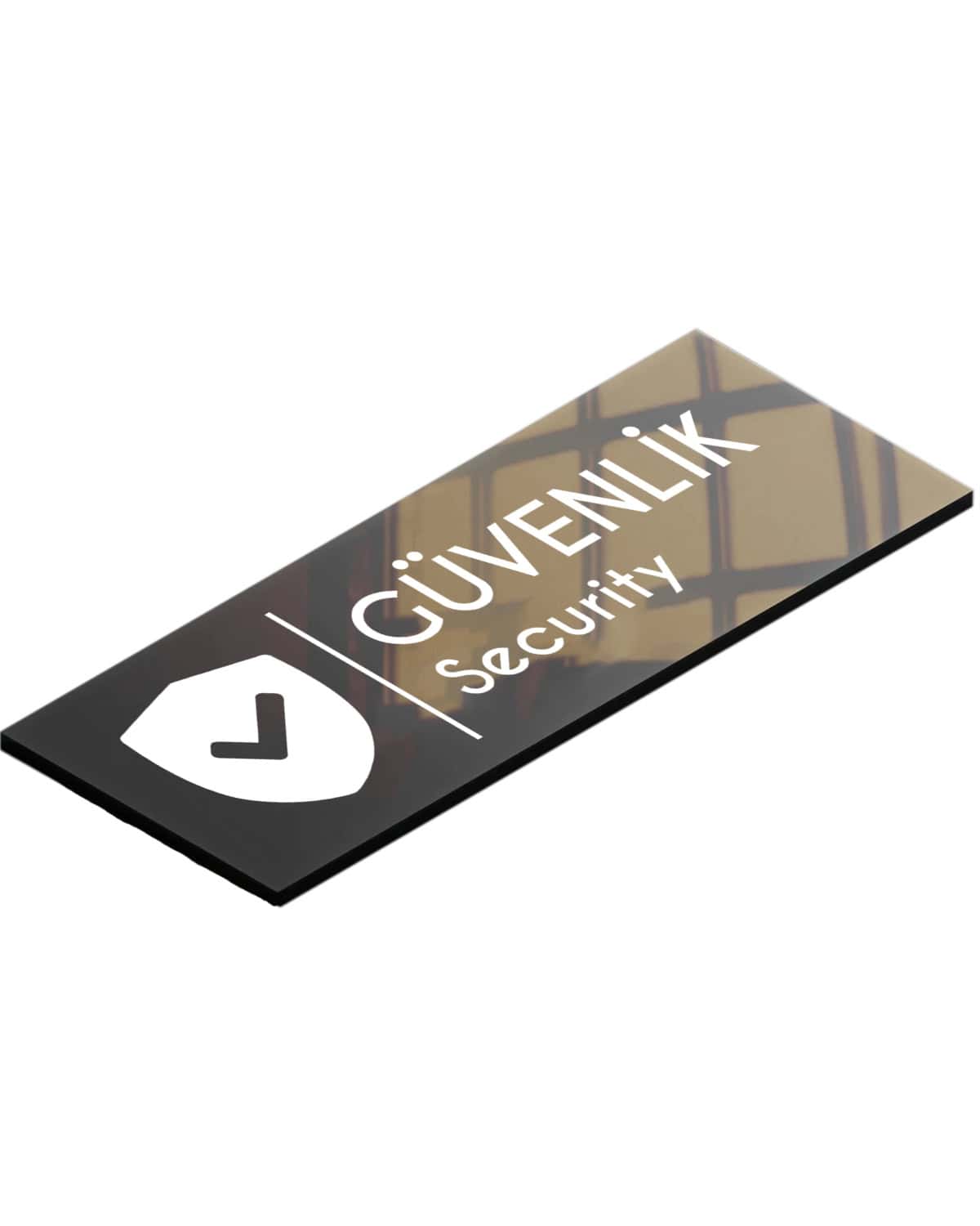 Güvenlik Kapı Tabelası