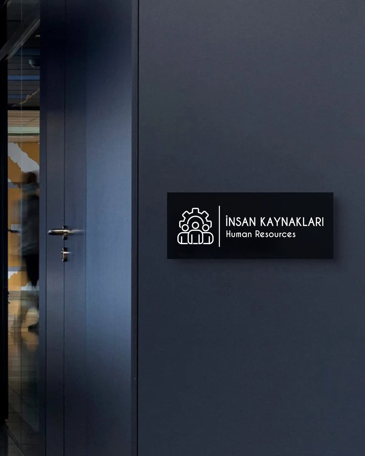 İnsan Kaynakları Kapı Tabelası