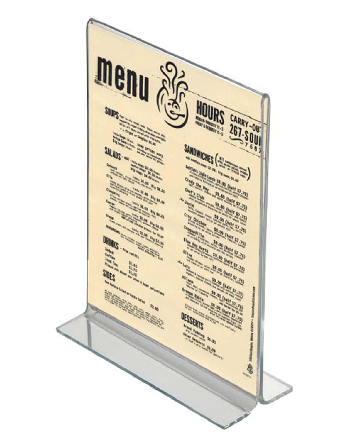 Masa Üstü T Tipi Pleksi Föylük