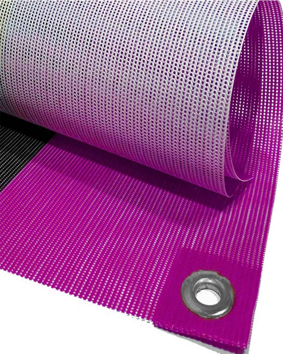 Mesh Delikli Vinil Emlak Afişi