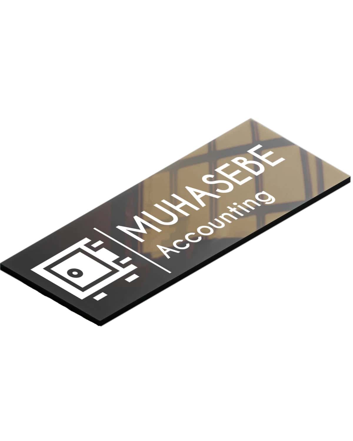 Muhasebe Kapı Tabelası