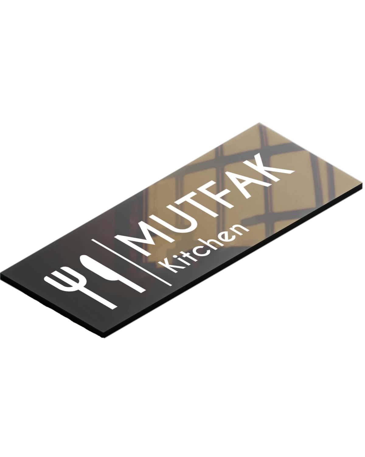 Mutfak Kapı Tabelası