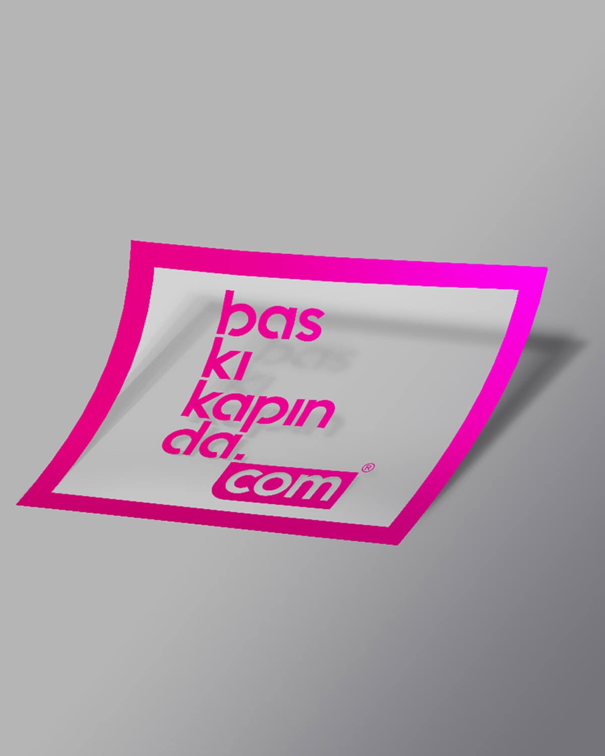 Şeffaf - Opak Etiket