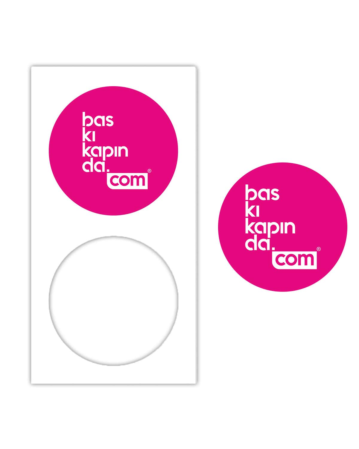 Şeffaf - Opak Etiket