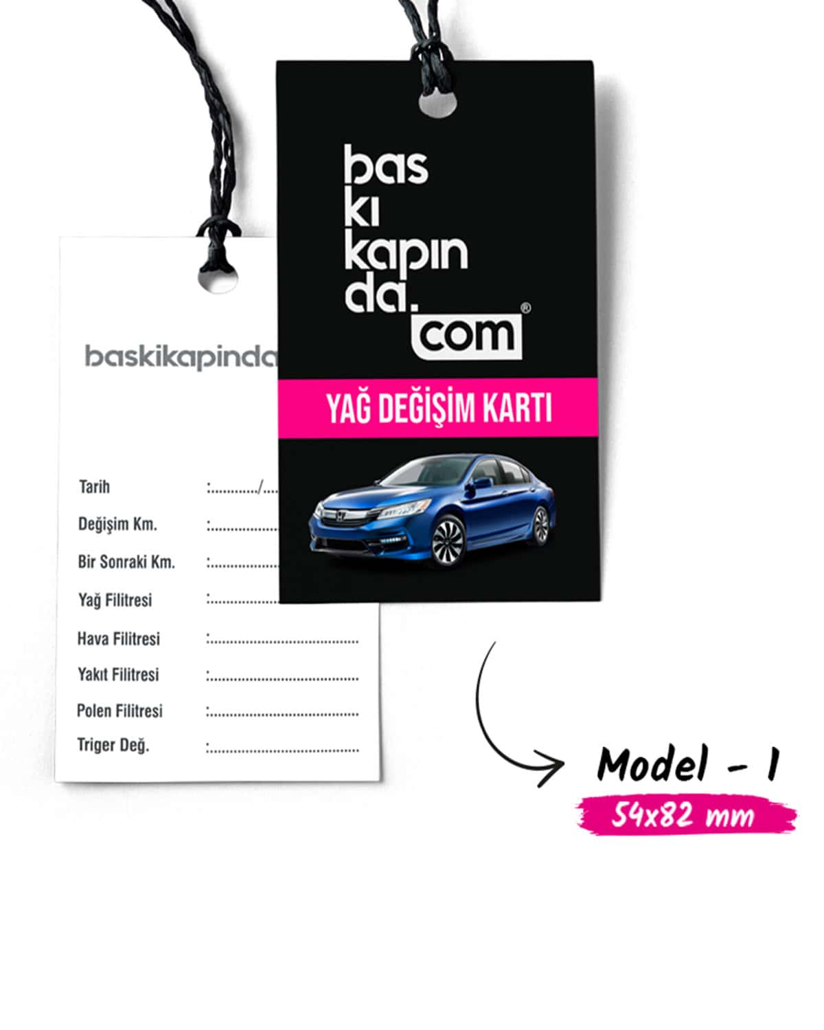 Yağ Değişim Kartı